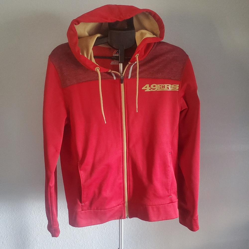 Majestic Hooded 49er Jacket